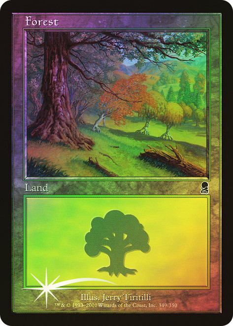 Forest (#349)\nOdyssey\nSingle\nMagic The Gathering