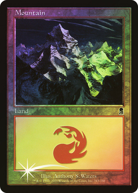 Mountain (#343)\nOdyssey\nSingle\nMagic The Gathering
