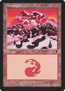 Mountain (#344)
Odyssey - French
Single
Magic The Gathering