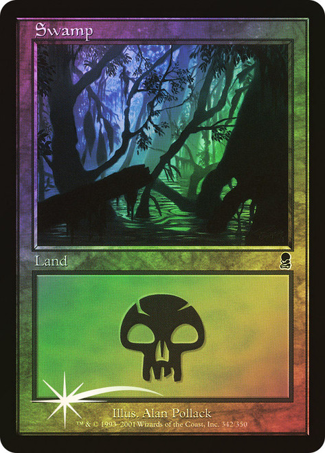 Swamp (#342)\nOdyssey\nSingle\nMagic The Gathering