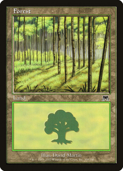 Forest (#350)\nOnslaught\nSingle\nMagic The Gathering