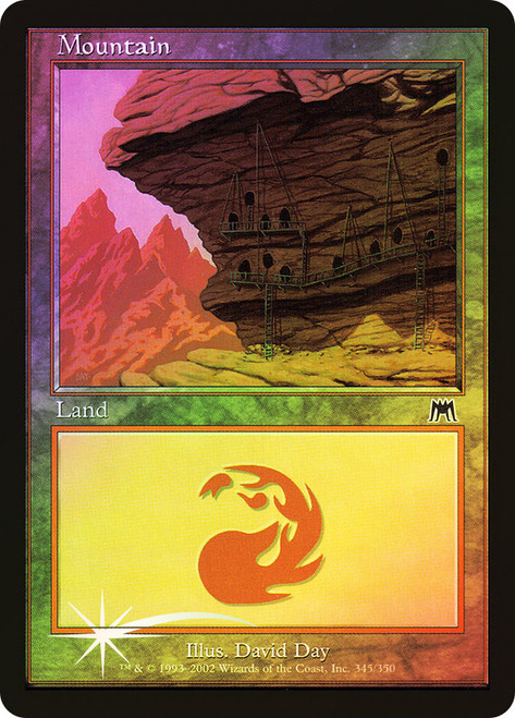 Mountain (#345)\nOnslaught\nSingle\nMagic The Gathering
