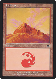 Mountain (#346)
Onslaught - German
Single
Magic The Gathering