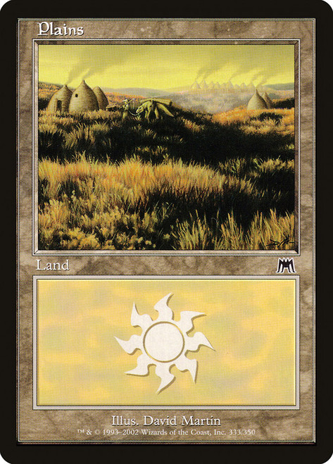 Plains (#333)\nOnslaught\nSingle\nMagic The Gathering