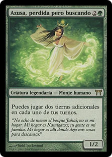 Azusa, Lost but Seeking
Champions of Kamigawa - Spanish
Single
Magic The Gathering