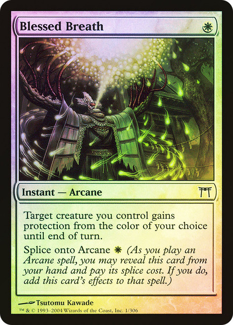 Blessed Breath\nChampions of Kamigawa\nSingle\nMagic The Gathering