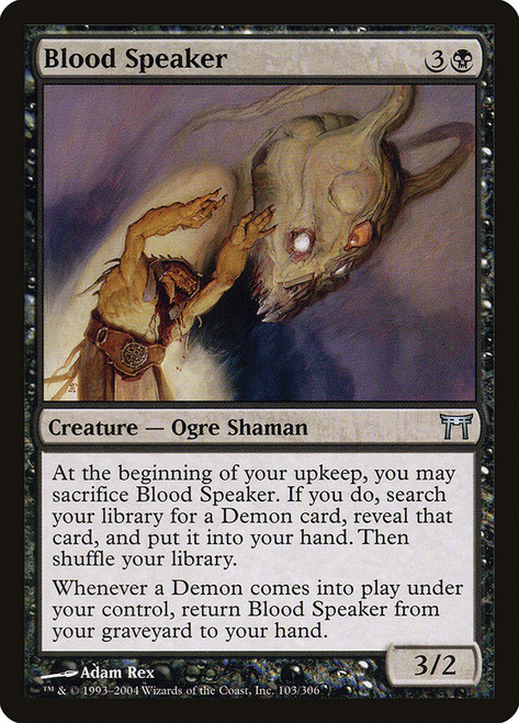 Blood Speaker | Champions of Kamigawa - German | Star City Games