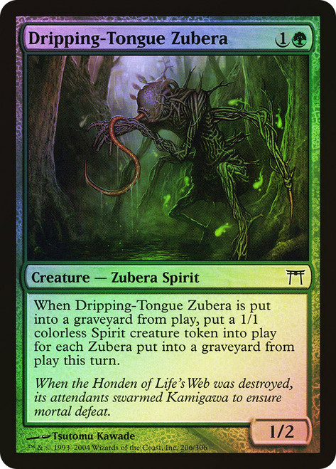 Dripping-Tongue Zubera\nChampions of Kamigawa\nSingle\nMagic The Gathering