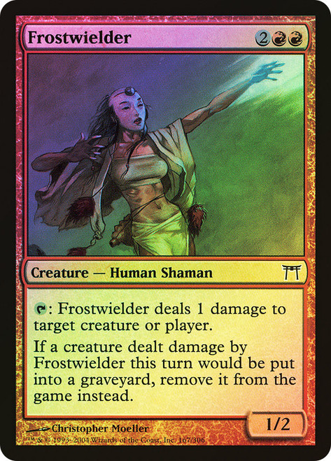 Frostwielder\nChampions of Kamigawa\nSingle\nMagic The Gathering