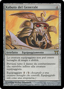 General's Kabuto
Champions of Kamigawa - Italian
Single
Magic The Gathering