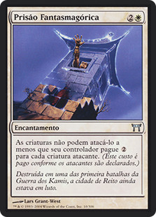 Ghostly Prison
Champions of Kamigawa - Portuguese
Single
Magic The Gathering