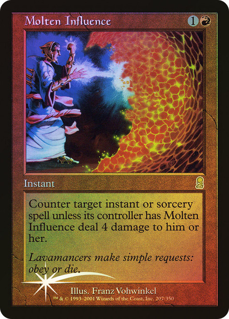 Molten Influence\nOdyssey\nSingle\nMagic The Gathering