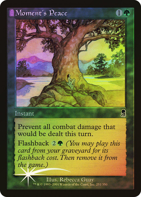 MTG 一瞬の平和　Foil 英語 MomentsPeace__56182.1651597053