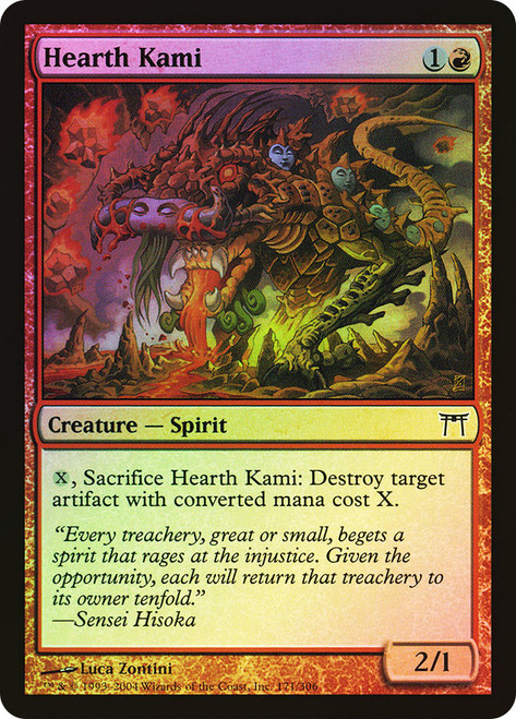 Hearth Kami\nChampions of Kamigawa\nSingle\nMagic The Gathering