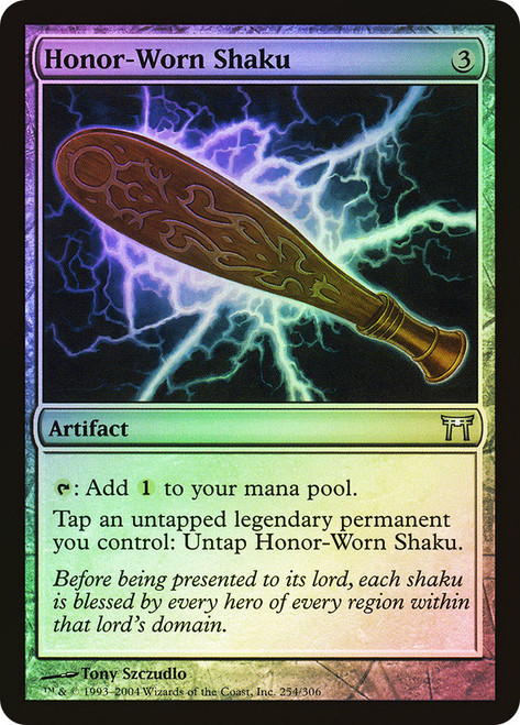 Honor-Worn Shaku\nChampions of Kamigawa\nSingle\nMagic The Gathering