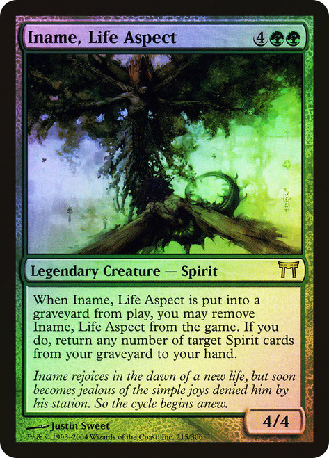Iname, Life Aspect\nChampions of Kamigawa\nSingle\nMagic The Gathering