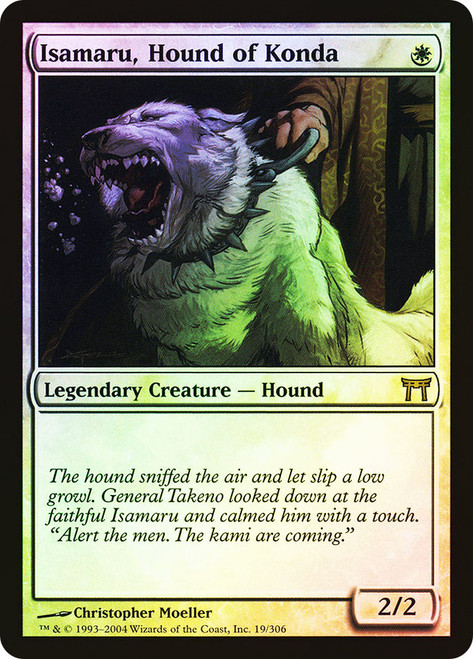 Isamaru, Hound of Konda | Champions of Kamigawa - Japanese | Star 