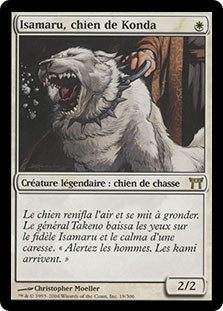 Isamaru, Hound Of Konda
Champions of Kamigawa - French
Single
Magic The Gathering