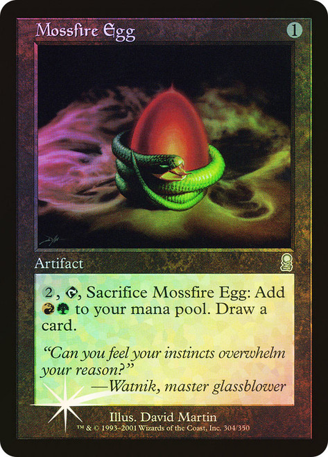 Mossfire Egg\nOdyssey\nSingle\nMagic The Gathering