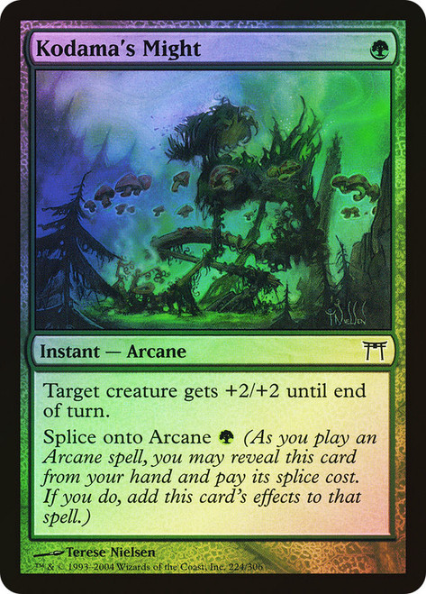 Kodama's Might\nChampions of Kamigawa\nSingle\nMagic The Gathering