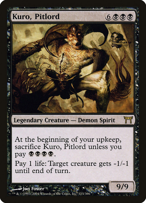 Kuro, Pitlord | Champions of Kamigawa - Japanese | Star City Games