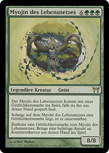Myojin Of Life's Web
Champions of Kamigawa - German
Single
Magic The Gathering