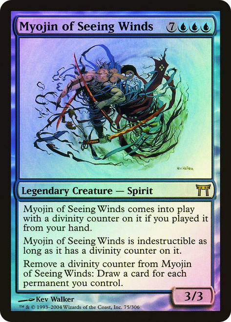 Myojin of Seeing Winds\nChampions of Kamigawa\nSingle\nMagic The Gathering