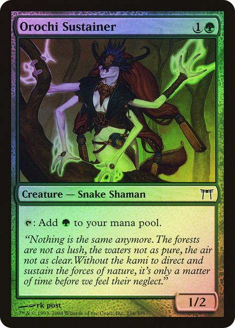 Orochi Sustainer\nChampions of Kamigawa\nSingle\nMagic The Gathering