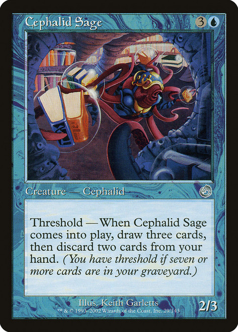 Cephalid Sage\nTorment\nSingle\nMagic The Gathering