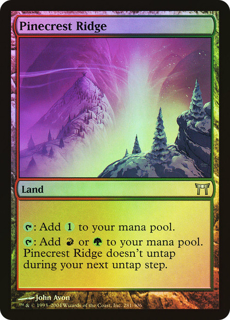 Pinecrest Ridge\nChampions of Kamigawa\nSingle\nMagic The Gathering