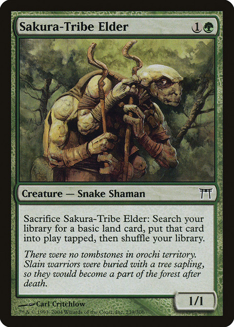 Sakura-Tribe Elder | Champions of Kamigawa | Star City Games