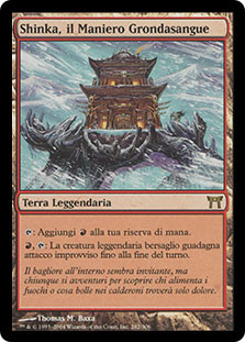Shinka, The Bloodsoaked Keep
Champions of Kamigawa - Italian
Single
Magic The Gathering