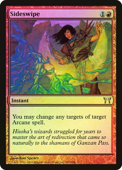Sideswipe\nChampions of Kamigawa\nSingle\nMagic The Gathering