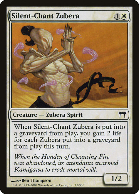 Silent-Chant Zubera\nChampions of Kamigawa\nSingle\nMagic The Gathering