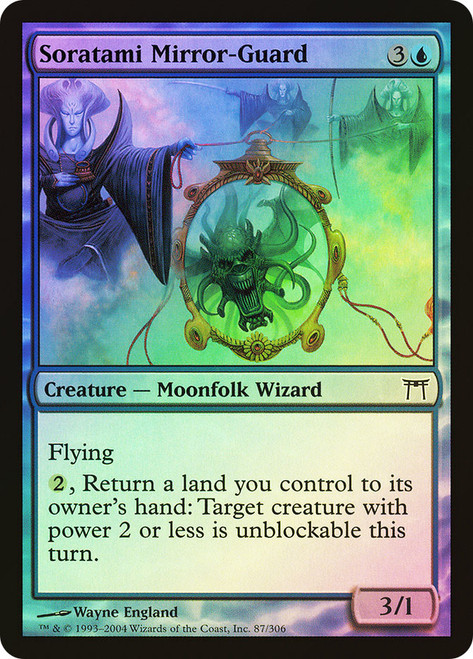 Soratami Mirror-Guard\nChampions of Kamigawa\nSingle\nMagic The Gathering