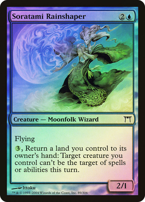 Soratami Rainshaper\nChampions of Kamigawa\nSingle\nMagic The Gathering