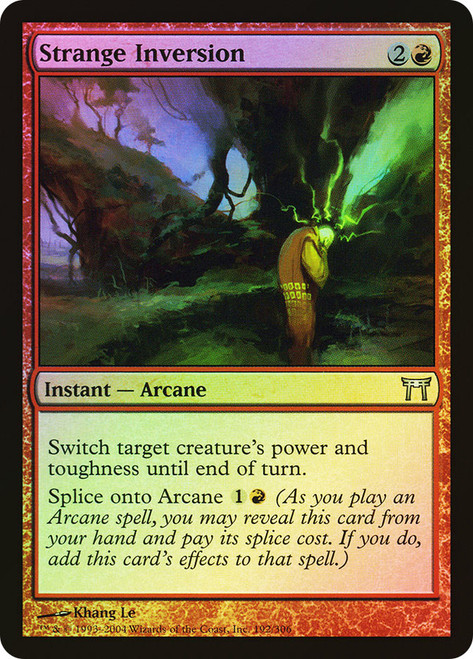 Strange Inversion\nChampions of Kamigawa\nSingle\nMagic The Gathering