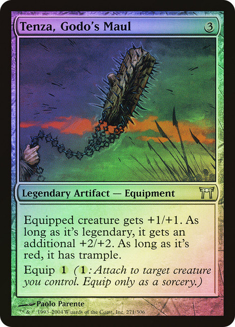 Tenza, Godo's Maul\nChampions of Kamigawa\nSingle\nMagic The Gathering