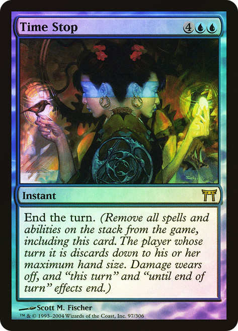 Time Stop\nChampions of Kamigawa\nSingle\nMagic The Gathering
