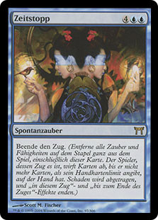 Time Stop
Champions of Kamigawa - German
Single
Magic The Gathering