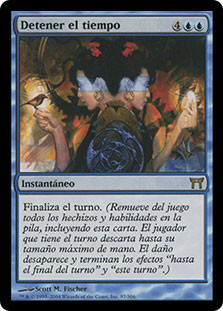 Time Stop
Champions of Kamigawa - Spanish
Single
Magic The Gathering