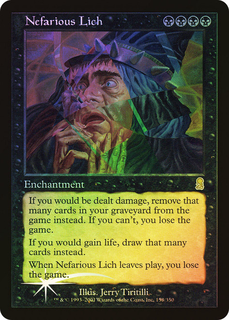 Nefarious Lich\nOdyssey\nSingle\nMagic The Gathering
