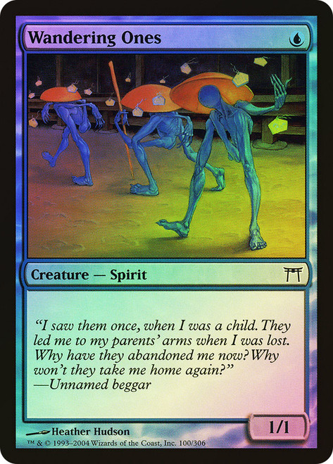 Wandering Ones\nChampions of Kamigawa\nSingle\nMagic The Gathering