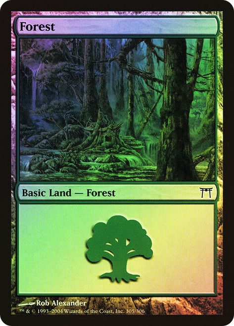 Forest (#305)\nChampions of Kamigawa\nSingle\nMagic The Gathering