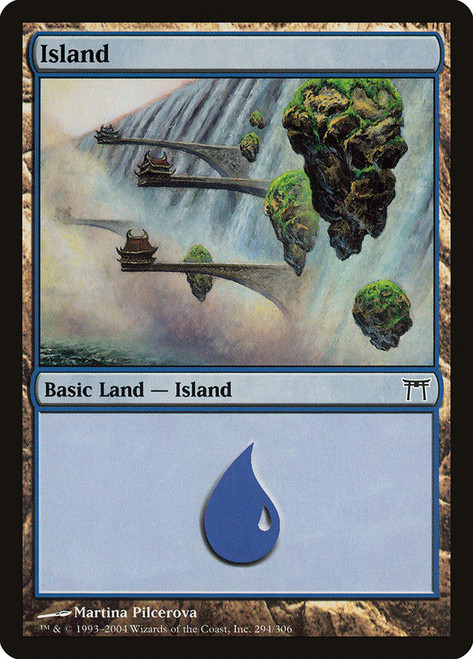 Island (#294)\nChampions of Kamigawa\nSingle\nMagic The Gathering