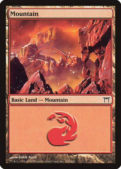 Mountain (#302) | Champions of Kamigawa | Star City Games