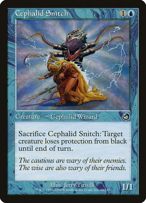 Cephalid Snitch\nTorment\nSingle\nMagic The Gathering