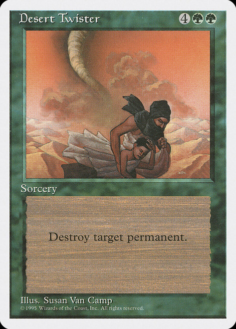 Desert Twister\n4th Edition - Alternate\nSingle\nMagic The Gathering