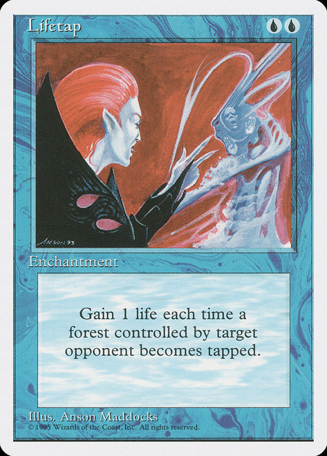Lifetap\n4th Edition - Alternate\nSingle\nMagic The Gathering