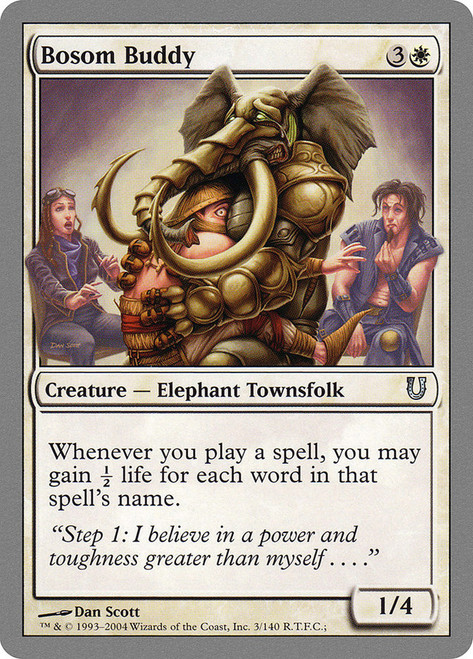 Bosom Buddy\nUnhinged\nSingle\nMagic The Gathering